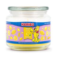 Stredná sviečka Haribo, citrónové ovocie
