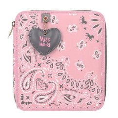 Peračník s vybavením Miss Melody, vzor Bandana, 2 poschodia