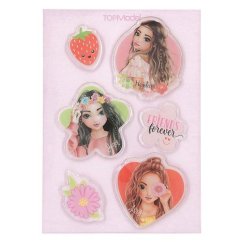 Silikónové nálepky Top Model Friends Forever Hayden, Janet & Lexy