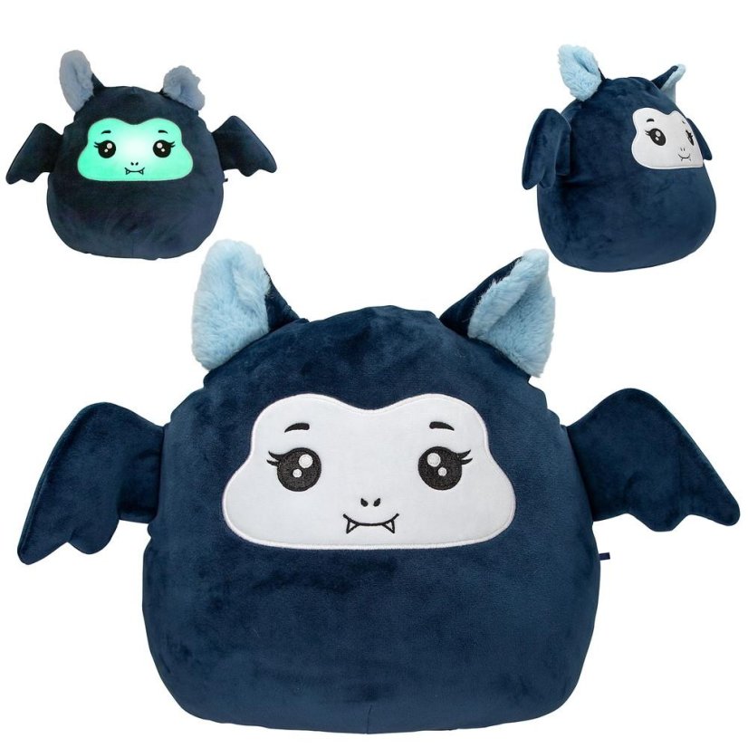 Plyšový netopýr svítící ve tmě 30 cm Ylvi Swoppies
