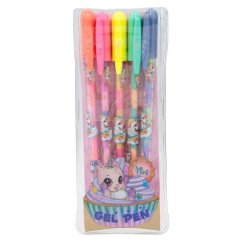 Vícebarevná gelová pera Ylvi, 5 colour