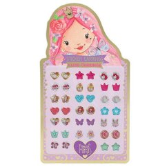Princess Mimi 20-dielna sada náušníc Nálepky Náušnice Motýľ