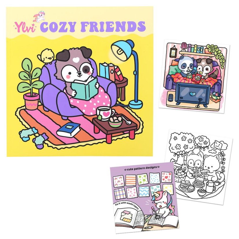 Omalovánky Ylvi Cozy Friends