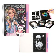 Stieracie obrázky Top Model Magic Scratch, Fergie