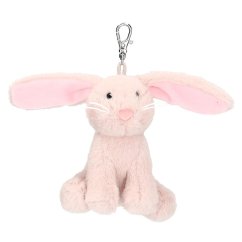 Plyšový přívěsek králíček Nelly Princess Mimi, pink