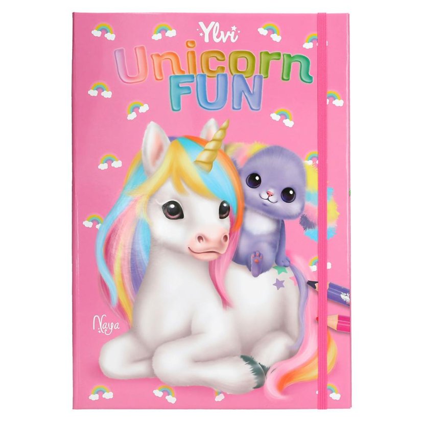 Omalovánka | Unicorn Fun Ylvi