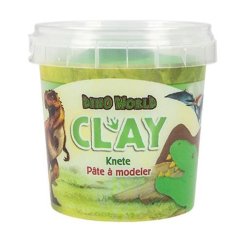 Modelovacia hlina zelená Dino World Triceratops