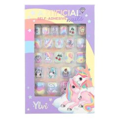Ylvi Unicorns & Stars samolepiaca sada umelých nechtov