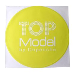 Podlahová nálepka Top Model od Depesche, žltá