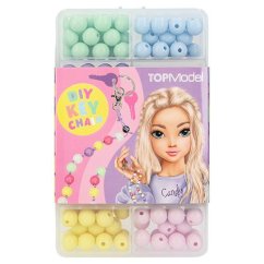 Sada korálků na výrobu klíčenky Top Model Candy