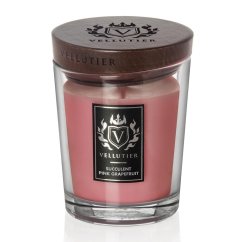 Stredná sviečka Vellutier, Succulent Pink Grapefruit