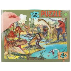 Dětské puzzle 50 dílků Dino World