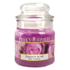 Price's Candles malé, Damson Rose