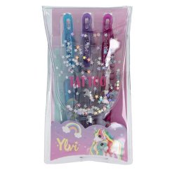 Ylvi Unicorns & Stars Tattoo Set