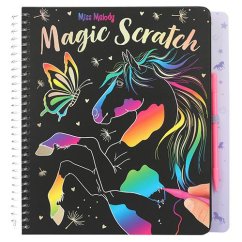 Kreatívny zápisník Miss Melody, Magic Scratch, 20 x 19 x 2 cm