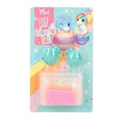 Sada na výrobu barevného míčku Ylvi DIY Colourful Ball, green