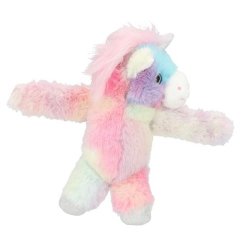 Plyšový rolovací náramek Ylvi, Unicorn Rainbow
