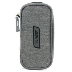 Cieľ Kompaktný sivý melírovaný školský peračník 21866