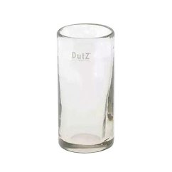 DutZ Cylinder Malá priehľadná sklenená váza