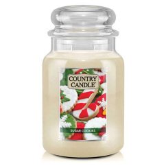 Sviečka Country Candle veľká, cukrové sušienky