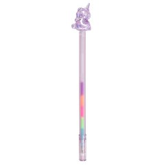 Ylvi Icy Unicorn viacfarebné gélové pero, lila