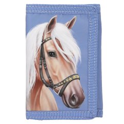 Detská peňaženka na suchý zips Miss Melody, hnedý koník