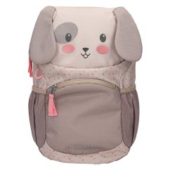 Detský ergonomický batoh Princess Mimi – psík, hnedý