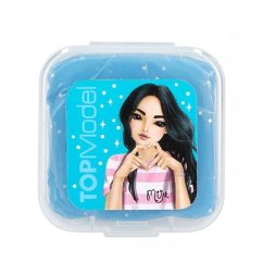 Plastelína s flitrami Top Model Miju, modrá