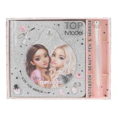 Zápisník s perom a zrkadlom Top Model Talita & Candy
