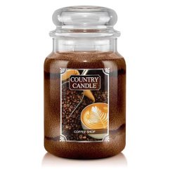 Sviečka Country Candle veľká, Coffee Shop
