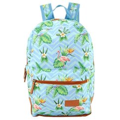 Batoh Target Free Time Floral Blue Flamingo 21961