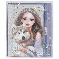 Denník s ceruzkou Top Model Wolf, Janet