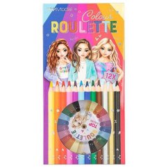 Kreativní sada Top Model Roulette 12 pastelek
