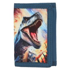 Dětská peněženka na suchý zip Dino World T-Rex