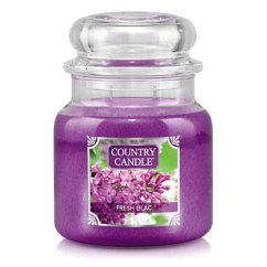 Country Candle stredná, Fresh Lilac