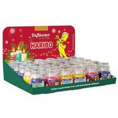 Sada vonných sviečok Haribo, balenie 30 x 85 g