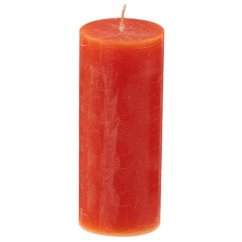 Rustikální svíčka DutZ Rustic Coral Red