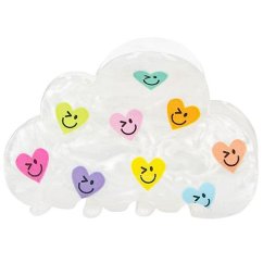 Zastrihávač vlasov Top Model so srdiečkami, perleťovo biely