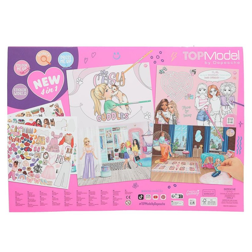 Kreatívna kniha XXL Top Model