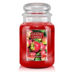 Sviečka Country Candle veľká, Macintosh Apple