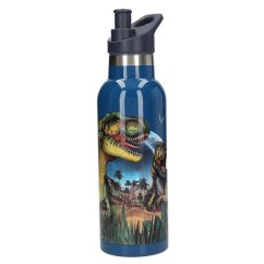 Hliníková fľaša na pitie s držadlom Dino World Galaxy