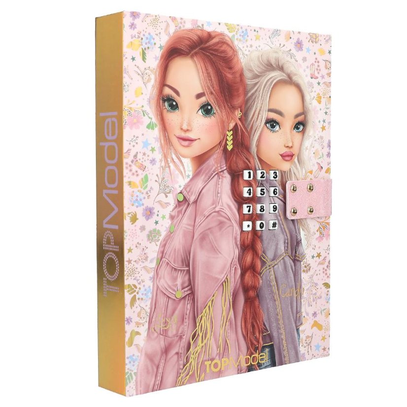 Deníček na kód se zvukovým efektem Top Model Leoheart Lexy&Candy