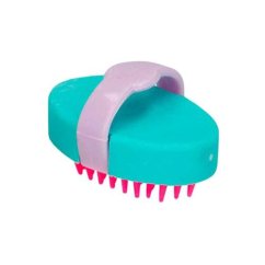 Gumová Miss Melody, kefa na poníka, fialová rukoväť