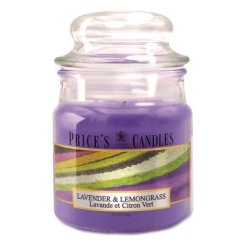 Price's Candles malé, levanduľa a citrónová tráva