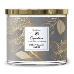 WoodBridge Signature Candle, Peony Blush Suede