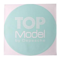 Podlahová nálepka Top Model od Depesche, zelená