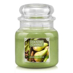 Sviečka Country Candle stredná, Anjou & Allspice