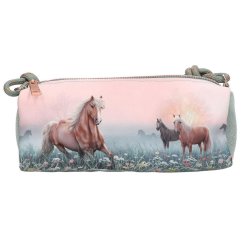 Školské puzdro na ceruzky s pútkom Miss Melody Romantic Fields