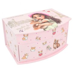 Šperkovnica so zrkadlom Top Model Dogy, Hayden & Lotti