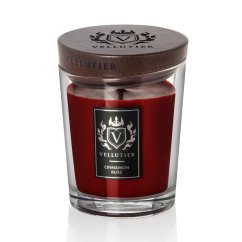 Stredná sviečka Vellutier, Cinnamon Bliss